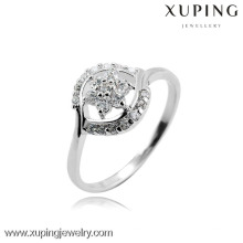 10439 Xuping Hochwertige Rhodiumfarbe Damen Design Ring